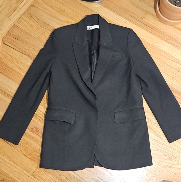 Zara Oversized Double Breasted Blazer - Picture 1 of 5